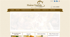 Desktop Screenshot of huarazquerido.com